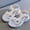 White, variant on Eltusu Girls Sandals with Strap, No Slip Fashion Open Toe Soft Sole Summer Shoes Silver Size 2(Big Kids)