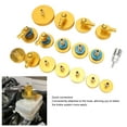 thumbnail image 3 of Brake Fluid Bleeder Adapter Kit, Master Cylinder Bleeder Tool Kit 17PCS Quick Connector with Storage Box for Vehicles Brake Fluid Bleeding Or Refilling, 3 of 7