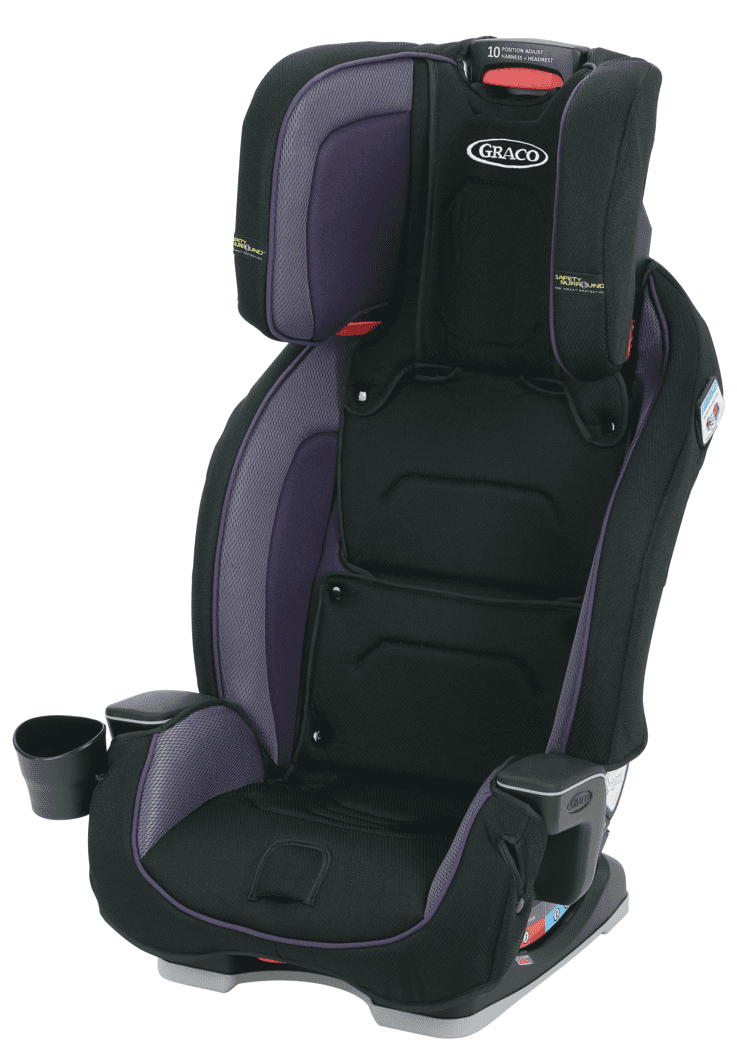 Graco Milestone 3 In 1 Convertible Car Seat Featuring Safety