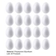 thumbnail image 4 of Zhaomeidaxi 20Pcs/Bag White Craft Eggs Smooth for Easter Holiday Art Crafts Making Handmade DIY Painting School Projects, 4 of 12