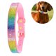 thumbnail image 2 of Collar para niña para perros medianos, bonito collar de nailon brillante, collar rosa para perros grandes y pequeños, collar para perro hembra con hebilla de liberación rápida, collar suave, 2 of 8