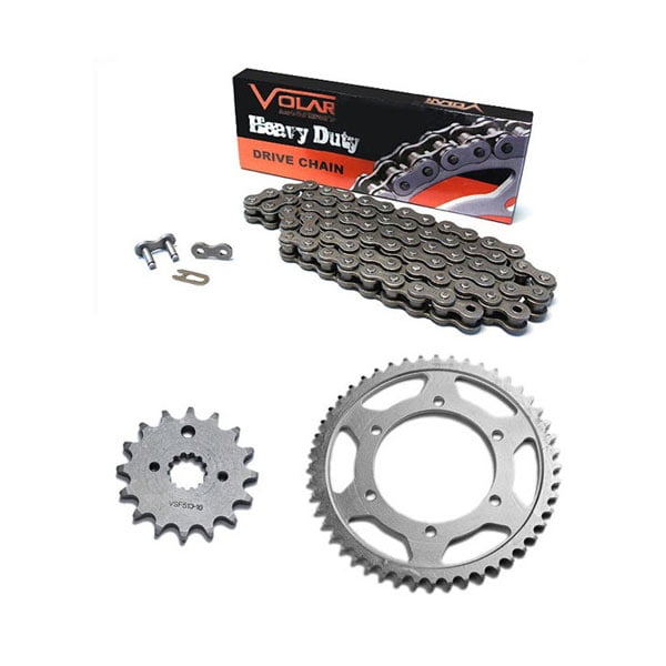 Volar Chain and Sprocket Kit Heavy Duty Red for 1985-1986 Yamaha YZ250 