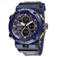 thumbnail image 2 of Reloj electrónico impermeable para hombre con pantalla LED luminosa y doble reloj deportivo, 2 of 6