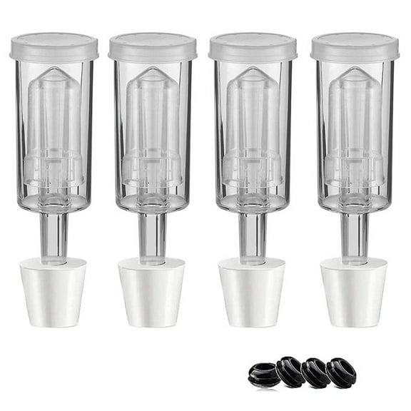 Fermentation Lids Airlock Kit with 6Stopper,Air Locks Beer Wine Kombucha Brewing Bubble