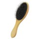 thumbnail image 1 of Boar and Bamboo Bristle Hairbrush Wide Anti-Static Comfortable and Durable Massage Pad (Black), 1 of 5