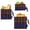 Dark Multicolor Plaid Pattern, variant on Dailycode 3 Pack Reusable Ziploc Bags Leakproof Sandwich Snack Freezer Bags, Dark Green Blue Plaid Pattern