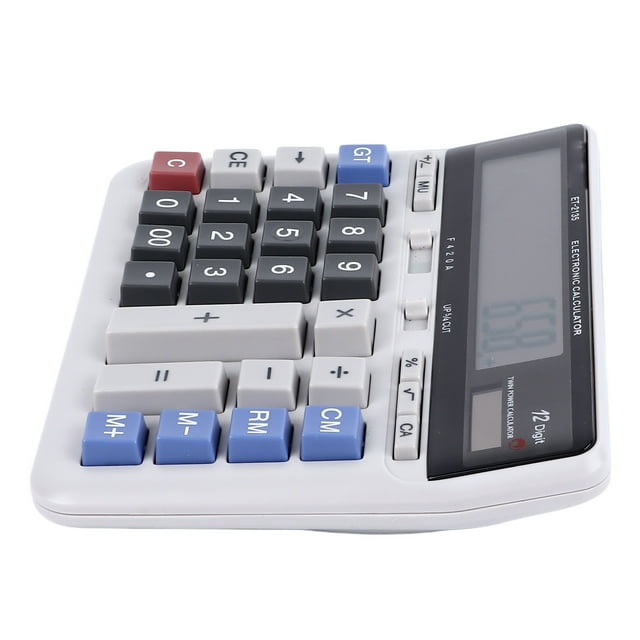 Calculadora, Calculadora Con Energía Solar Teclas Grandes Portátiles ABS De Varias Funciones Para Contabilidad