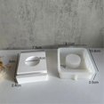 thumbnail image 5 of Rabbit Candle Holder Mold Rabbit Kiss Butterfly Candlestick Mould, 5 of 5