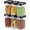 01 - 1 Liter (Set of 6), variant on Airtight Food Storage Containers with Lids – 6 Piece Set