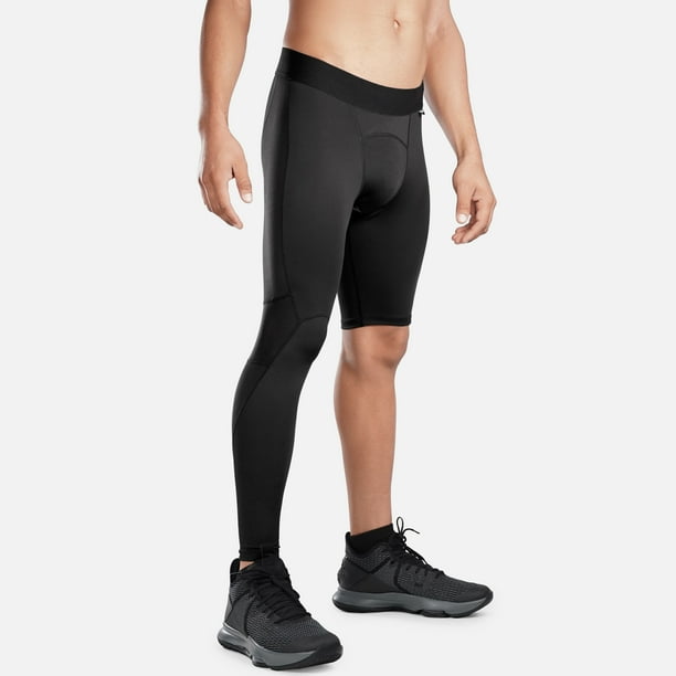 Basic Black Singleleg Basketball Tights
