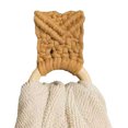 thumbnail image 4 of Hanging Crochet Towel Hanger, Decorative Towel Loop Ring for Kitchen, Bathroom, Toilet Use, Stylish Towel Holder, 4 of 5
