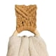 thumbnail image 4 of Colgador de Toalla con Lazo, Porta Trapo de Ganchillo, Colgador Decorativo de Toalla de Manos con Anillo de Madera, Longitud de 25 cm, para Cocina, Baño, Aseo, 4 of 5