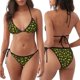 thumbnail image 3 of Balery Cute Cartoon Dinosaurs Green Silhouette Pattern Pijama Estampado Bikini de Dos Piezas para Mujer - Conjunto de Bikini Ajustable Sexy y Cómodo para Playa, 3 of 6