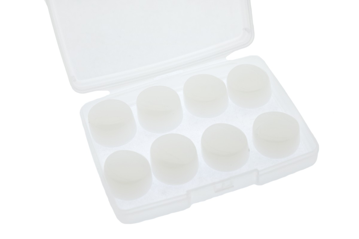 Silicone Swimming Ear Plugs Moldable Putty Sleep Travel Earplugs Reusable 4 Pair