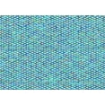 thumbnail image 1 of Ahgly Company Indoor Rectangle Patterned Glacial Blue Ice Blue Area Rugs, 2' x 3', 1 of 6