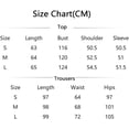 thumbnail image 5 of CoCopeaunts Silk Satin Pajama for Women 2 Piece Outfit Long Sleeve Tops Wide Leg Loungewear Loose Pajama Set for Women Girls, 5 of 5