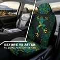 thumbnail image 4 of Uorisanigo Green Frog Waterproof Car Seat Cover Anti-Slip Back Fabric Automobile Front Seat Covers Easy to Install All-Season Protection Universal Vehicle Accessories, 4 of 7