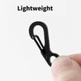 thumbnail image 3 of Aellinatey 10Pcs Paracord Carabiner Clip Spring Snap Keyring Hook Small Carabiner Clip, 3 of 16