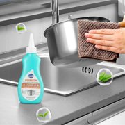 Magic Gel Cleaner for Pots and Pans, Pot and Pan Cleaner for Bottoms, Magic Stainless Steel Cleaner, Black Pot Bottom Cleaner for Cleaning Kitchen Cookware Iron Pot Bottom