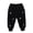 Black, Navy Blue, variant on Chenyin Infant Baby Boys Girls Fleece Pants Warm Print Trousers Sweatpants with Pockets Boys Girls Fall Winter Padded Casual Pants for Toddler 3 Months-4 Years