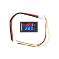 thumbnail image 4 of 1PCS Red and Blue DC 0-100V 10A / 50A / 100A Digital LED Voltmeter Ammeter, 4 of 10