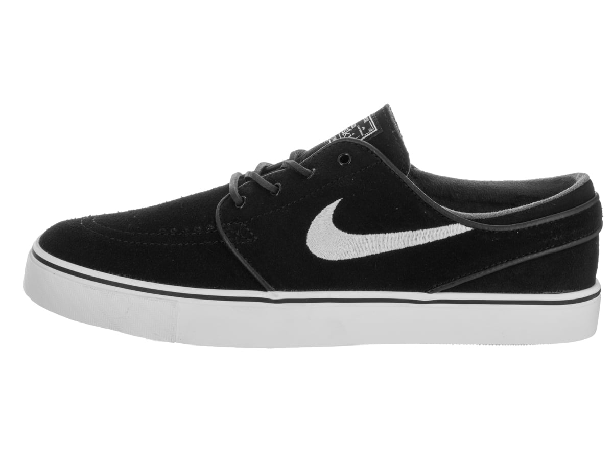 reacción periodista Gato de salto Nike SB Zoom Stefan Janoski OG (Black/White-Gum Light Brown) Men's Skate  Shoes-14 - Walmart.com