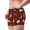 thumbnail image 2 of Logiee Fire Extinguisher Print Mens Boxer Briefs,Boxer Briefs for Men,Breathable Stretch Underwear,Boys Boxer Briefs-X-Large, 2 of 5