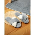 thumbnail image 1 of Non-slip Cotton Plush Home Flip Flops Comfy Breathable Wear-resistant Indoor Slippers, 1 of 6