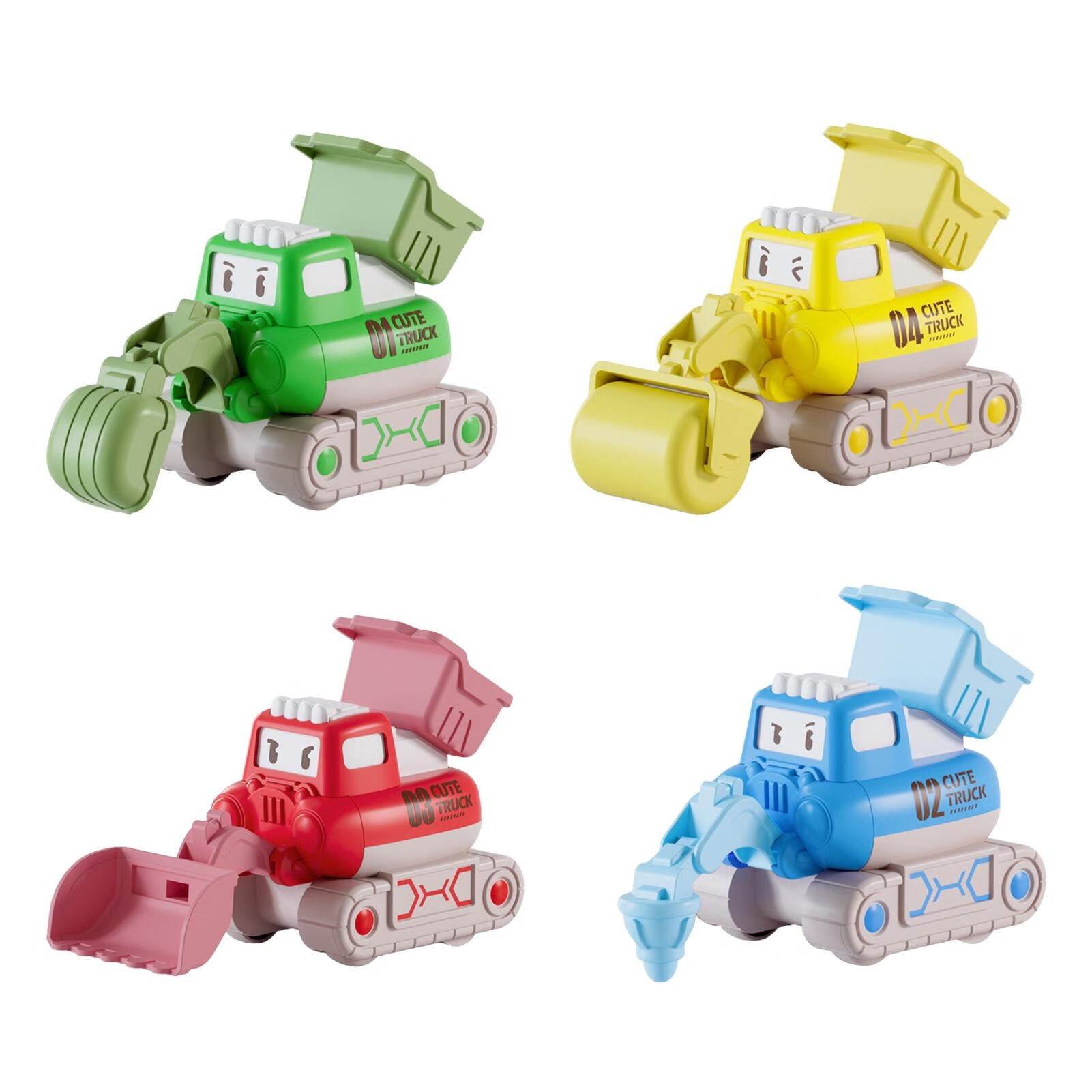 Engineering Vehicle ToysFriction Powered VehiclesFriction Powered
