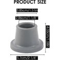 thumbnail image 3 of 2026 Shower Chair Leg Caps Heavy Duty 4 Pack Shower Chair Tips Replacement Rubber Feet for Shower Chair, Bath Seat, Shower St gift SXXJ-Good, 3 of 5