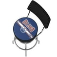 thumbnail image 5 of Trademark Gameroom Edmonton Oilers Logo Bar Stool with Back Rest, 5 of 5