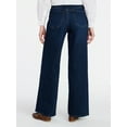 thumbnail image 6 of Time and Tru Women's Wide Leg Jeans, 31" Inseam, Sizes 0-22, 0L-22L, 6 of 6