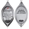 thumbnail image 3 of Celebration Of Life Sympathy Ornament With Crystal Pendant- Thoughtful Bereavement Gift To Comfort Grieving Heart (Crystal Bottom), 3 of 8