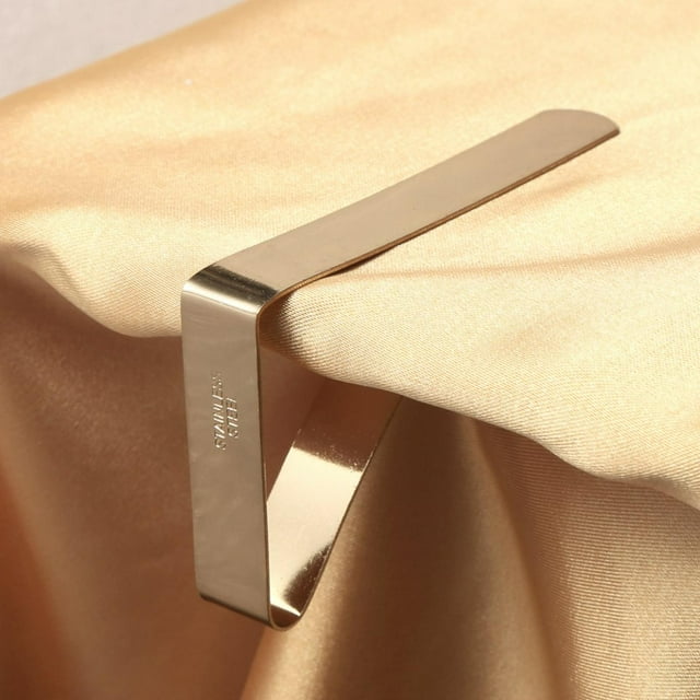 Ymiko Tablecloth Clip, Table Cover Clip, Table Cover Clamp, Tablecloth Clamp, Stainless Steel For Restaurant For Weddings
