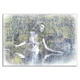 thumbnail image 3 of 17" x 12" Swan Lake by GraphINC - Wall Art Print on Canvas Fabric White, 3 of 3
