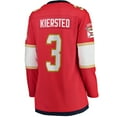 thumbnail image 3 of Women's Fanatics Matt Kiersted Red Florida Panthers Home Team Breakaway Player Jersey, 3 of 3