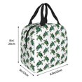 thumbnail image 2 of KLL Watercolor Turtle Print Insulated Lunch Bag Women, Reusable Cute Tote Lunch Box for Adult & Men, Leakproof Cooler Lunch Bags for Work Office Travel Picnic, 2 of 5