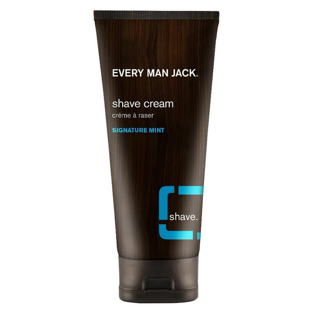 Every Man Jack Shave Cream, Signature Mint, 6.7 Oz