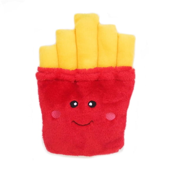 Juguete de Peluche para Perro ZippyPaws Papas Fritas Chirriantes Suaves para Perros Pequeños y Medianos