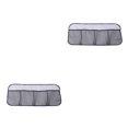thumbnail image 3 of Sidaley Bolsa trasera para coche, silla de vehículo, bolsa de almacenamiento para maletero trasero, zapatos para botella de agua gris común 2piezas, 3 of 6