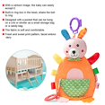 thumbnail image 4 of Appease Towel, Comfortable Cartoon Teether Sweet Print Pattern  For Outdoor ANGGREK Baby Cartoon Towel, 4 of 8
