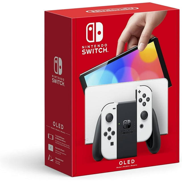 Console Nintendo Switch Reconditionnée (Bon État) avec Joy-Con Blanc - Modèle Ancien (Spécifications JP)