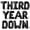 Black, variant on Letter Balloons - THIRD YEAR DOWN 16" Inch Alphabet Letters Foil Mylar Balloon 3rd Birthday Party Banner (Pink)
