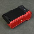 thumbnail image 4 of GadgetCom Camera Half Case Compatible with Canon PowerShot V1 , Anti-Slip PU Leather Shell Protective Cover, 4 of 6