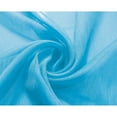 thumbnail image 3 of RT Designers Collection Celine Sheer 55 x 90 in. Rod Pocket Curtain Panel Neon Blue, 3 of 5