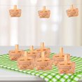 thumbnail image 5 of Vintage Wicker Basket Miniature Basket 8 Pieces of Handmade Candy Basket Storage Basket Mini Gift Baskets for Decor Mini Pocket Candy Basket Wicker Basket, 5 of 5