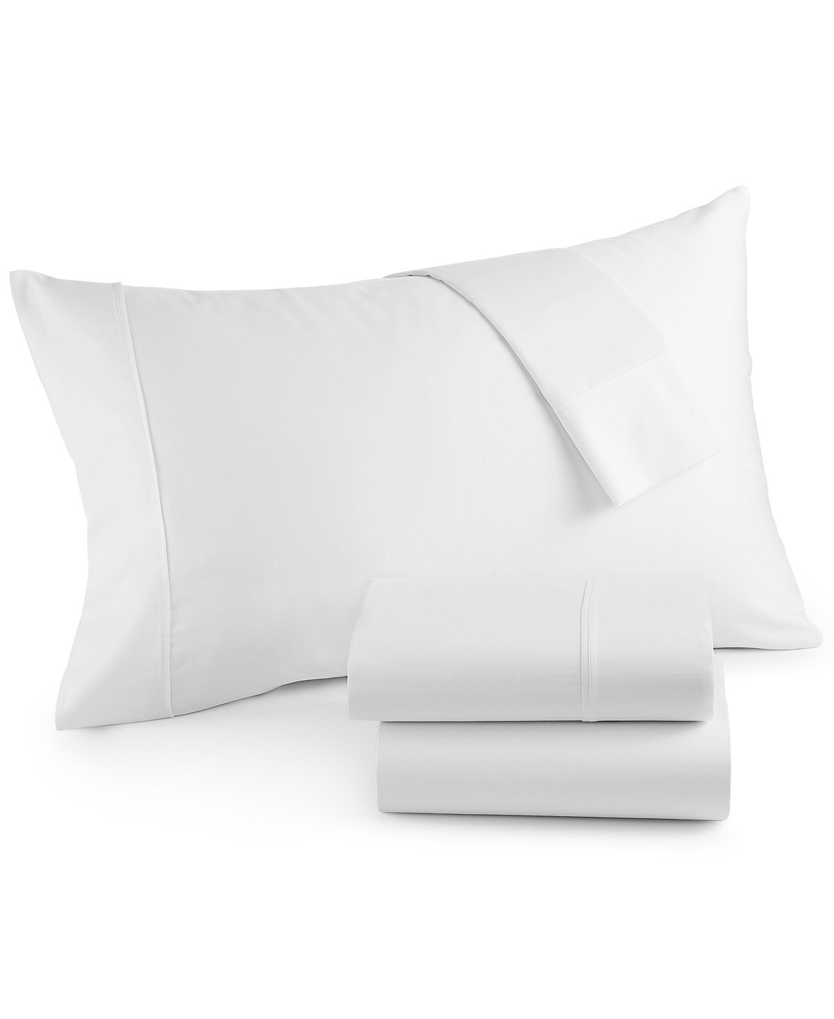 500 Thread Count 100 Organic Cotton Sheet Set White / Full