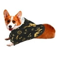 thumbnail image 2 of Bingfone Christmas Gold Deers1 Dog Clothes Hoodie, Pet Winter Coat,Puppy Sweatshirts For Small Dogs Boy Girl,Suitable For All Breeds-Xx-Large, 2 of 9