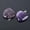 1-Amethyst, variant on 2pcs 16mm 20mm 25mm Heart Charms Natural Stone Gemstone Crafts Pendants-4-Snowflake Obsidian-16mm
