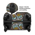 thumbnail image 4 of Fotbe Barbeque Luggage Cover Protector,Suitcase Protector,Scratch and Dirt Resistant,Fits 18-32 Inch Luggage-X-Large, 4 of 9